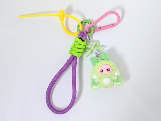 Bunny Doll Keychain Pastel Y2K Harajuku Bag Charm Accessory