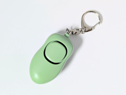 Personal Safety Alarm 130dB Rechargeable Keychain with Flashlight and SOS Light