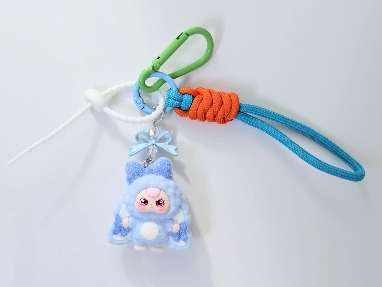Bunny Doll Keychain Pastel Y2K Harajuku Bag Charm Accessory