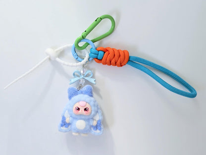 Bunny Doll Keychain Pastel Y2K Harajuku Bag Charm Accessory
