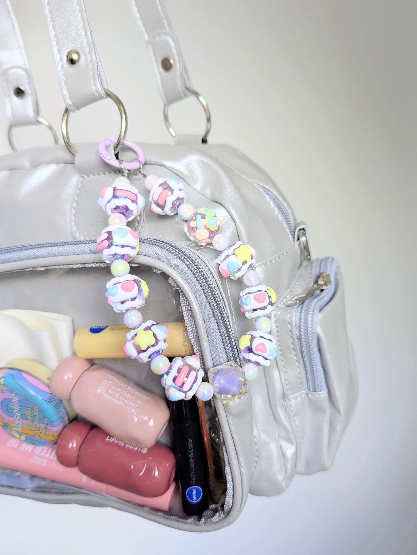 Pastel Candycore Beaded Sweet Lolita Phone Strap Charm