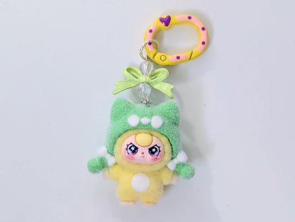 Doll Keychain and Bag Charm Pastel Y2K Harajuku Keychain Accessory