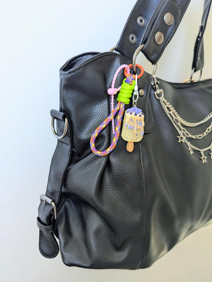 Popsicle Keychain and Bag Charm Ice Cream Colourful Y2K Accessory