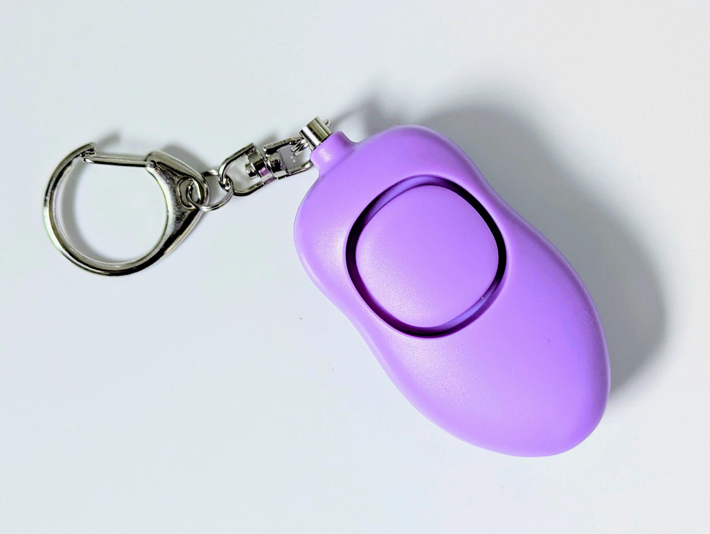 Personal Safety Alarm 130dB Rechargeable Keychain with Flashlight and SOS Light