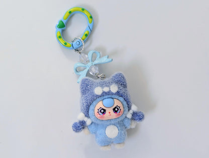 Doll Keychain and Bag Charm Pastel Y2K Harajuku Keychain Accessory