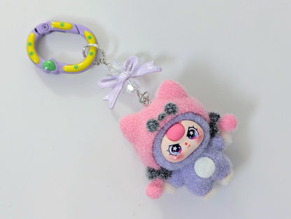 Doll Keychain and Bag Charm Pastel Y2K Harajuku Keychain Accessory