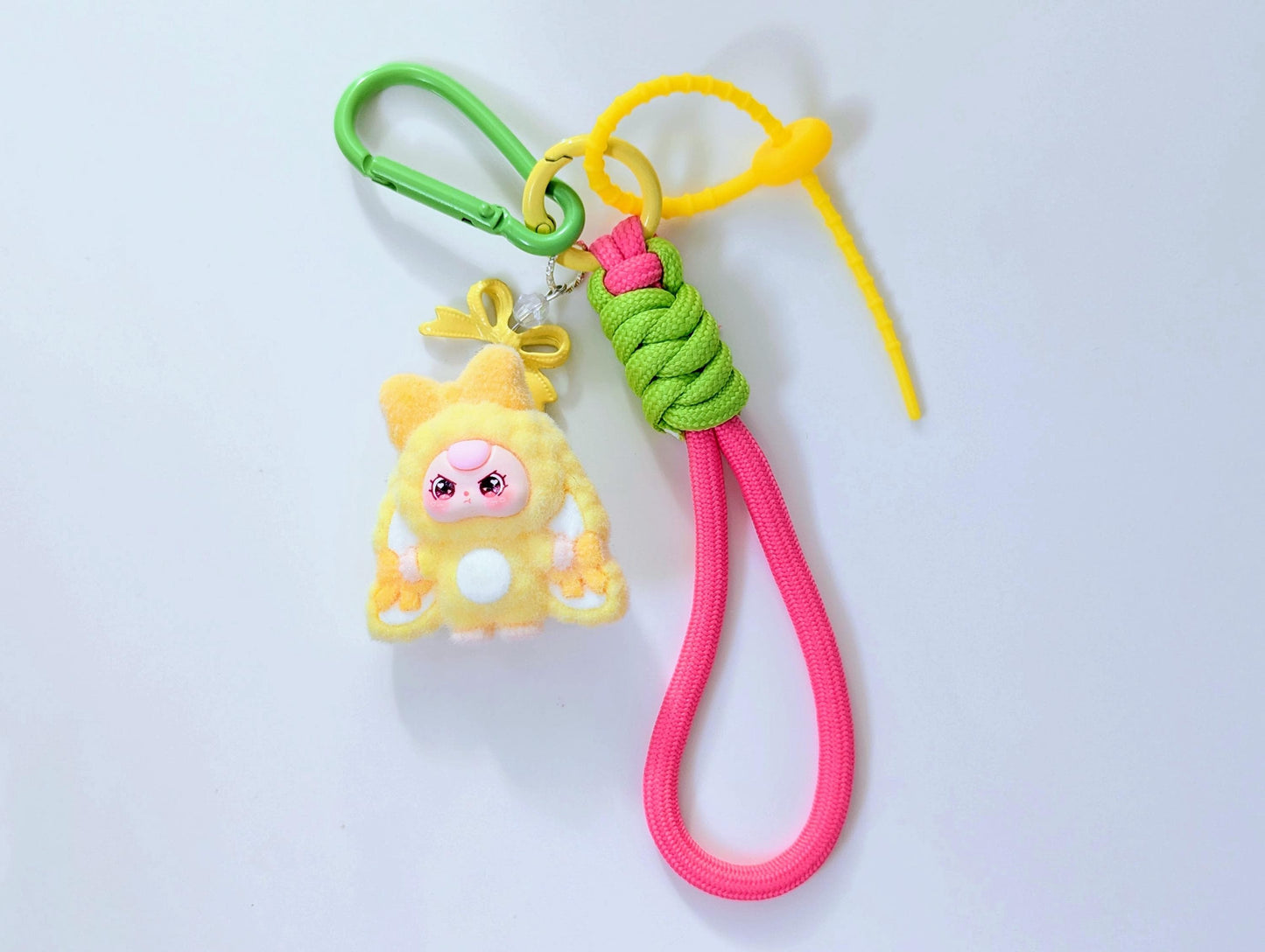 Bunny Doll Keychain Pastel Y2K Harajuku Bag Charm Accessory