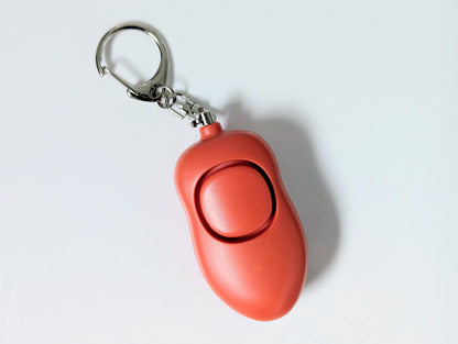 Personal Safety Alarm 130dB Rechargeable Keychain with Flashlight and SOS Light