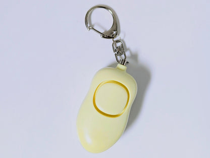 Personal Safety Alarm 130dB Rechargeable Keychain with Flashlight and SOS Light